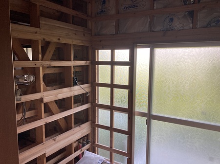 水まわりリフォーム　洗面　富山市