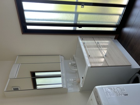 リフォーム　水まわり　洗面